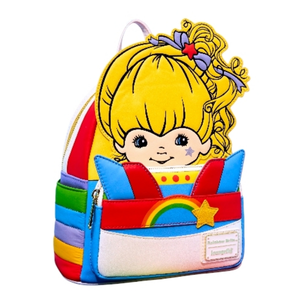 LOUNGEFLY Rainbow Brite Mini Backpack Figural Bag - Picture 4 of 7